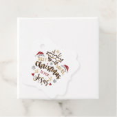 GEKKE KERSTMIS IS VOOR JEZUS Cadeau Labels (In situ)