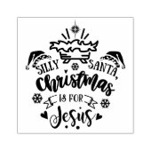 GEKKE KERSTMIS IS VOOR JEZUS RUBBERSTEMPEL (Afrduk)