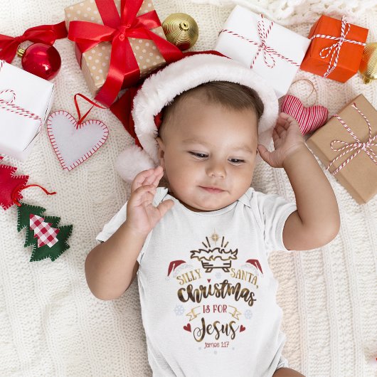 GEKKE KERSTMIS IS VOOR JEZUS SCHATTIGE CHRISTELIJK ROMPER