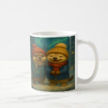 Gekke Kerstmug met Gezellige Dierenvrienden