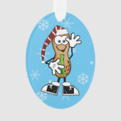 Gekke kerstnacht ornament (voorkant)