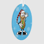 Gekke kerstnacht ornament (voorkant)