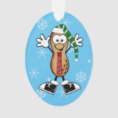 Gekke kerstnacht ornament (voorkant)
