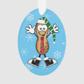 Gekke kerstnacht ornament (achterkant)