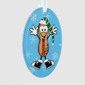 Gekke kerstnacht ornament (voorkant)
