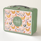 Gekke Kip Metal Lunchbox (Voorkant)