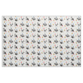 Gekke kippen stof (Fat Quarter)