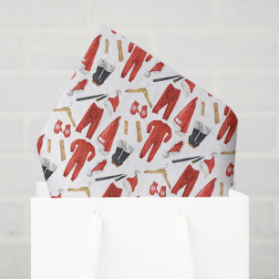 Gekke kleren van de Kerstman kerstcadeau Tissuepapier