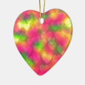 Gekke kleuren, harten Ornament van het hart (Links)