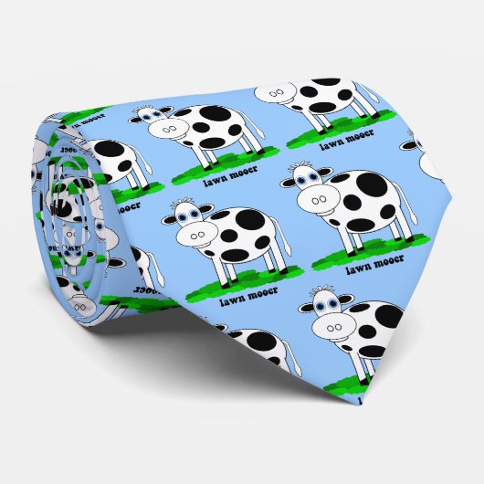 gekke koe stropdas (Opgerold)