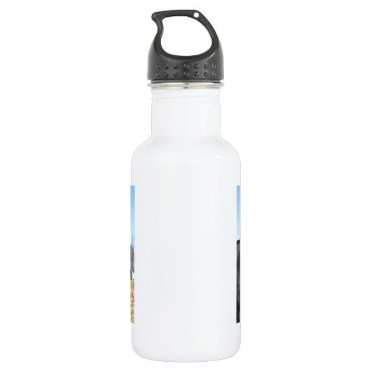 Gekke Koe Waterfles (Achterkant)