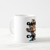 Gekke koffie Mok (Voorkant links)