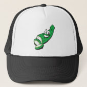 gekke komkommer trucker pet (Voorkant)