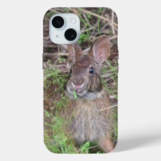 Gekke Konijn - Schattige Bunny Phone Case (Achterkant)