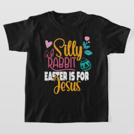 Gekke Konijnenpasen is voor Jesus Children's T-shirt