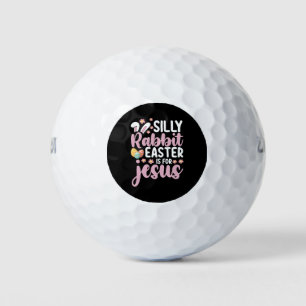 Gekke konijnenPasen is voor Jezus Christelijk Golfballen