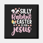 Gekke konijnenPasen is voor Jezus Christelijk Magneet (Voorkant)