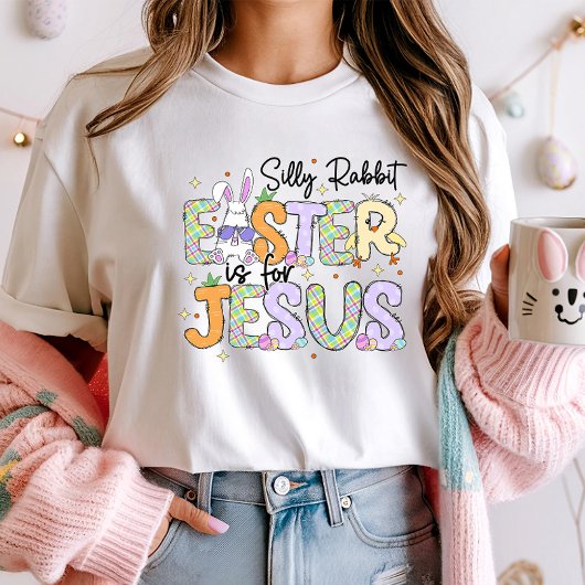 Gekke konijnenPasen is voor Jezus; Christelijk Pas T-shirt