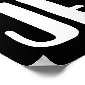 Gekke konijnenPasen is voor Jezus Paasvakantie Poster (Hoek)