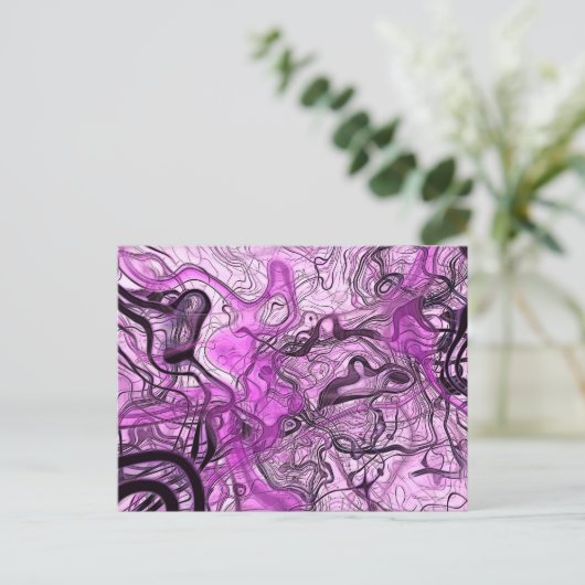 Gekke koord briefkaart (Staand voorkant)