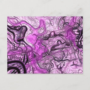 Gekke koord briefkaart