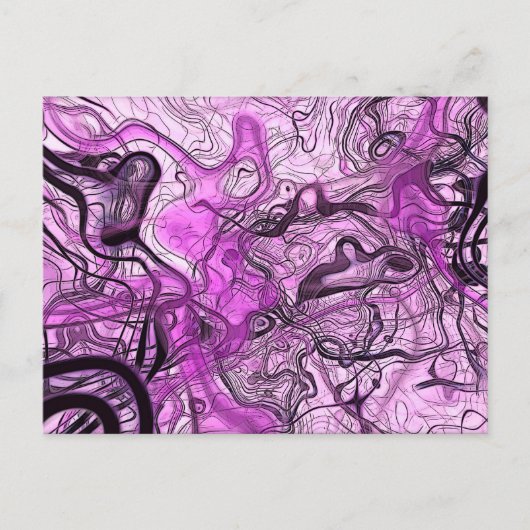 Gekke koord briefkaart (Voorkant)