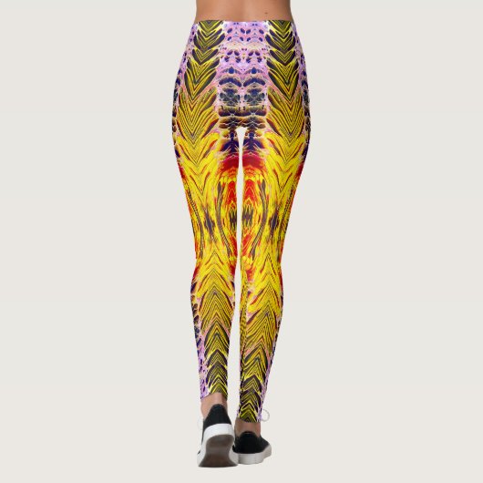 Gekke kosmische leggings (Achterkant)