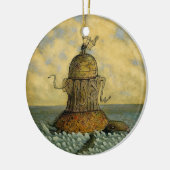 Gekke kosmologieorganisatie keramisch ornament (Links)