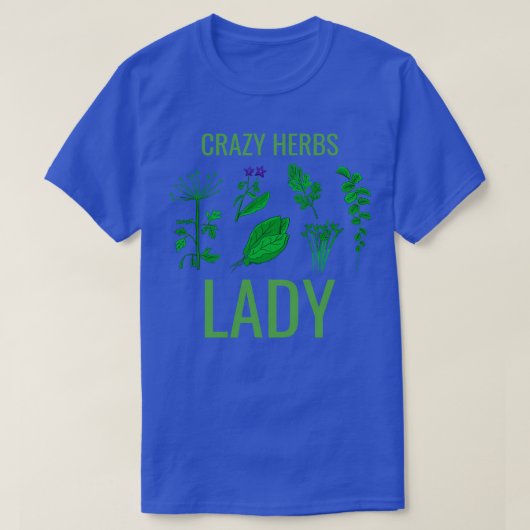 Gekke Kruiden Dame T-shirt (Design voorkant)
