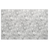gekke kruissteek stof (Fat Quarter)