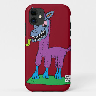 Gekke lamamanmonster Case-Mate iPhone case