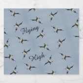 Gekke landingslabel Pelican Fles Label Bier Etiket (Enkel label)