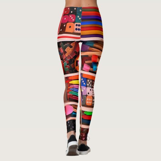 Gekke leggings (Achterkant)