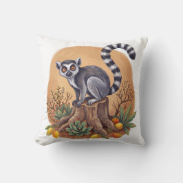 Gekke Lemur Jungle Babykamer Kussen