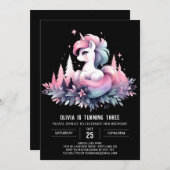 Gekke leuke paardenverjaardag kaart (Voorkant / Achterkant)