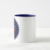 Gekke liberaal. De looncontroles zijn voor de werk Mok (Midden)