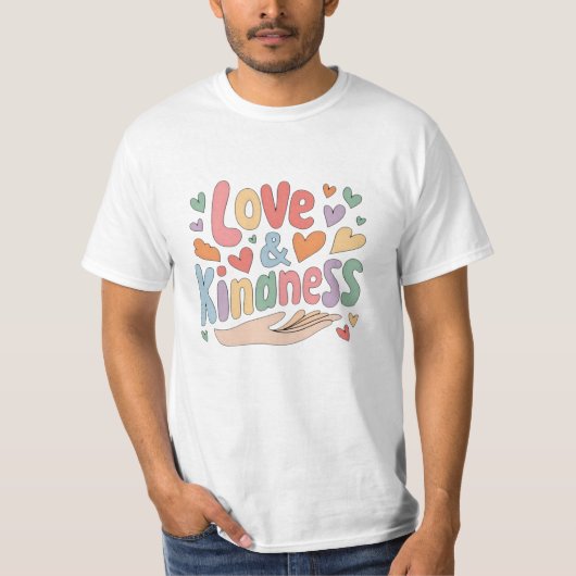 Gekke liefde-geïnspireerde Design T-shirt (Voorkant)