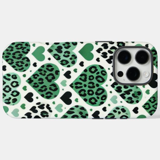 Gekke liefde (groen) Case-Mate iPhone case (Achterkant (horizontaal))