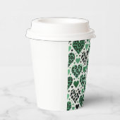 Gekke liefde (groen) papieren bekers (Rechts)