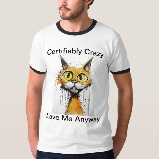 Gekke liefde hoe dan ook T-shirt (Voorkant)