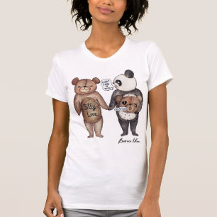 Gekke liefdeswitt-shirt (vrouwen) t-shirt