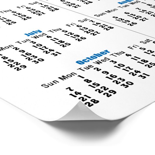 gekke lippenstift cartoon poster (Hoek)