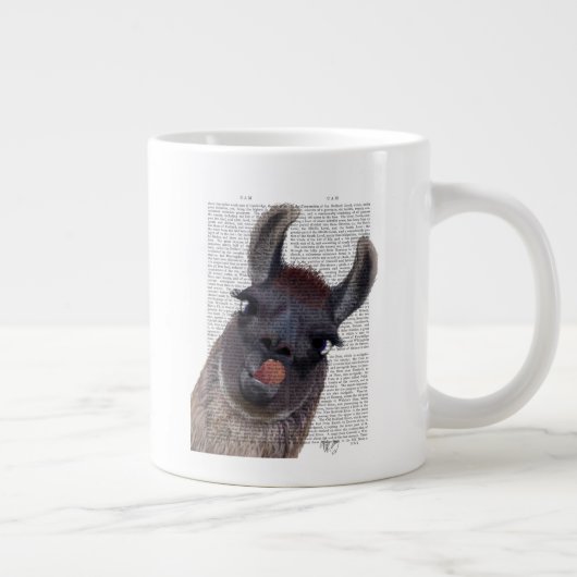Gekke Llama Grote Koffiekop (Rechts)