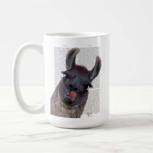 Gekke Llama Koffiemok (Links)