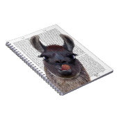 Gekke Llama Notitieboek (Rechterzijde)