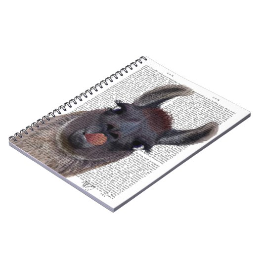 Gekke Llama Notitieboek (Linkerzijde)