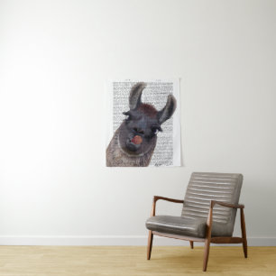 Gekke Llama Wandkleed