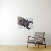 Gekke Llama Wandkleed (In Situ (horizontaal))