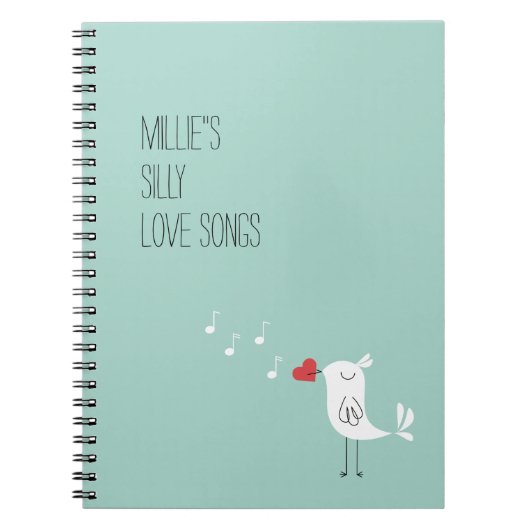  Gekke Love Songs Journal Notitieboek (Voorkant)