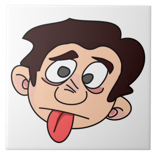 GEKKE MAN TEGELTJE (Voorkant)